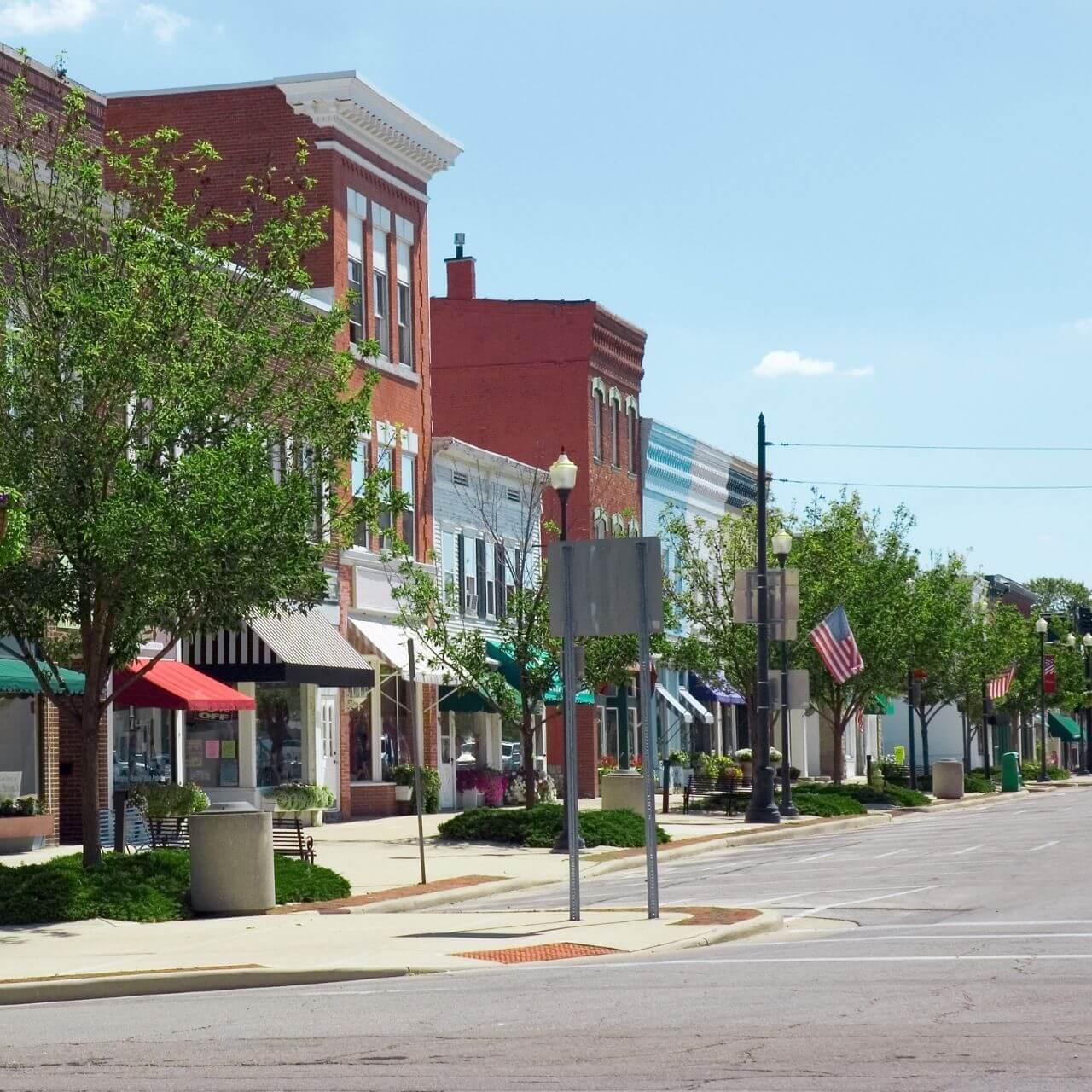 Downtown Medina, Ohio